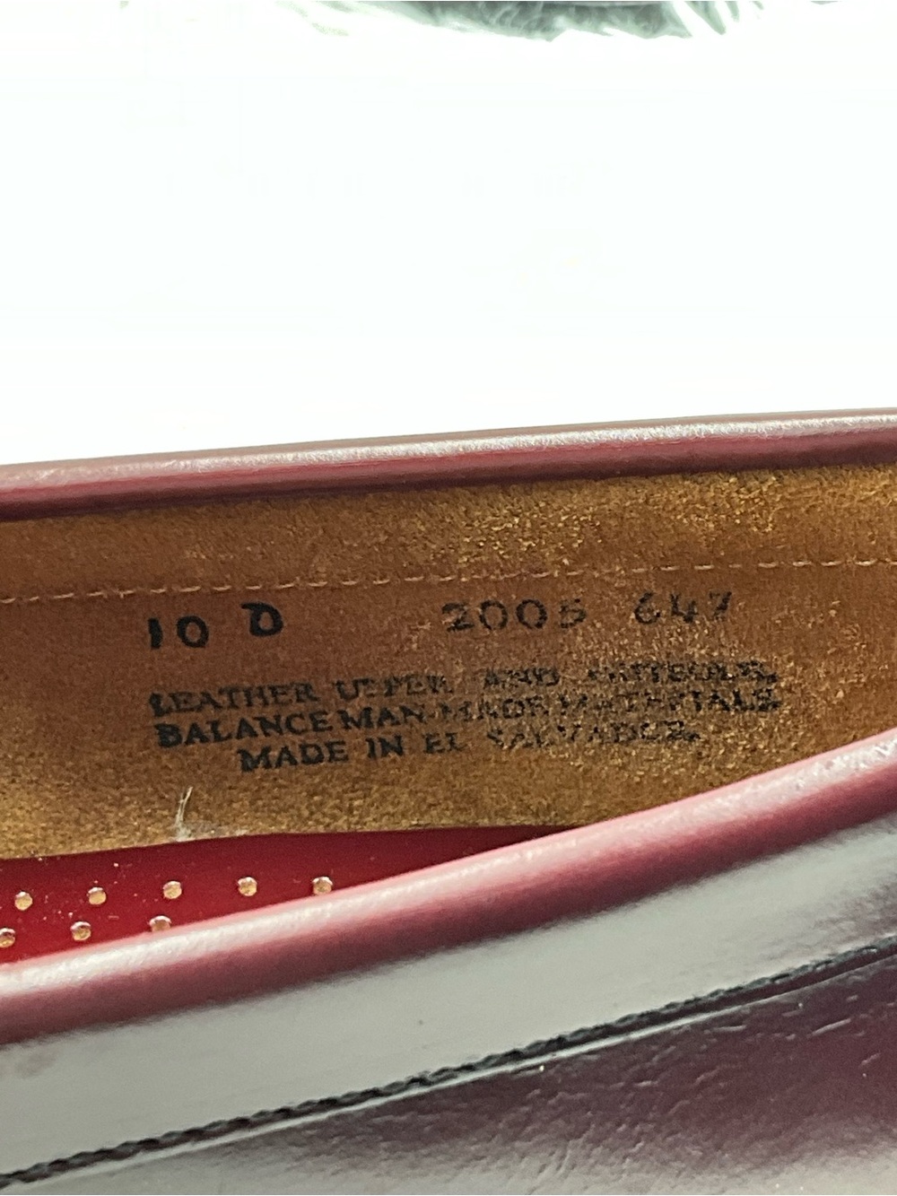 G.H. Bass Weejuns Loafers Size 10D Burgundy Leather Penny Loafers - Picture 5 of 8